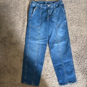Old Navy Dark Blue High-Rise Jeans